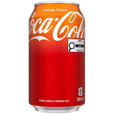 Coca Cola USA Orange Cream 0,355l