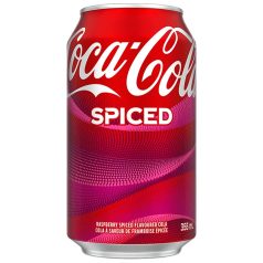   Coca Cola USA Spiced Szénsavas Üdítőital 0,355l málnás-fűszeres