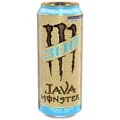   Monster Java 300 Triple Shot French Vanilla Energiaital 0,444l vaníliás kávé