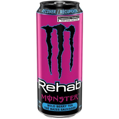 Monster Energy Rehab CANADA Wild Berry Tea 0,458l erdei gyümölcs