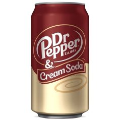 Dr Pepper USA Cream Soda Szénsavas Üdítőital 0,355l