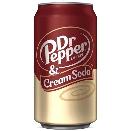 Dr Pepper USA Cream Soda Szénsavas Üdítőital 0,355l
