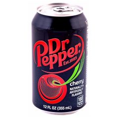   Dr Pepper Cherry USA Cseresznyés Szénsavas Üdítőital 0,355l