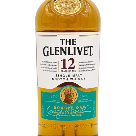 Glenlivet 12 éves Single Malt Scotch Whisky 0,7l (40%) Díszdobozos