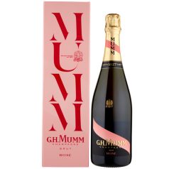   G.H. Mumm Champagne Brut Rosé 0,75l díszdobozos száraz rozé