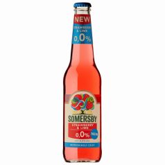 Somersby Alkoholmentes Cider Strawberry & Lime 0,33l (0%)