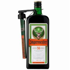   Jägermeister Gyógynövénylikőr kézi adagolóval 1,75l (35%)