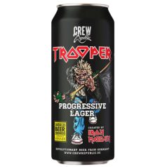   Crew Iron Maiden Trooper Progressive Lager (4,8%) 0,5l limited