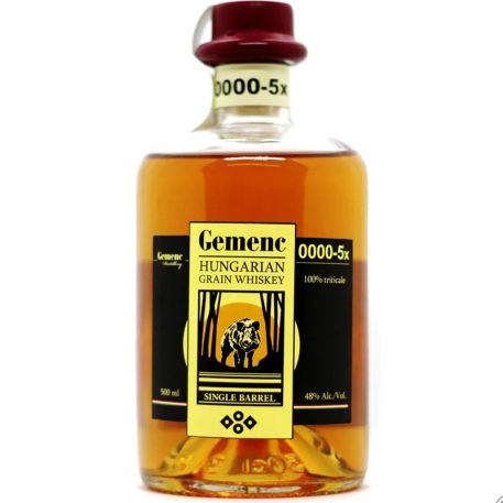 Gemenc 5X Triticale Hungarian Grain Whiskey 0,5l (48%)