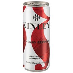   Kinley Cherry Pepper 0,25l cseresznye és bors ízű szénsavas üdítőital