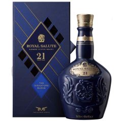   Chivas Regal Royal Salute Whisky 21 éves 0,7l (40%) díszdobozos