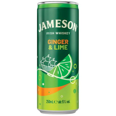 Jameson Ginger & Lime (5%) 0,25l