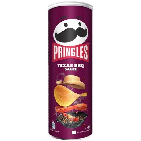 Pringles Chips 165g Texas BBQ Sauce