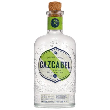 Cazcabel Kókuszos Tequila Likőr 0,7l (34%)