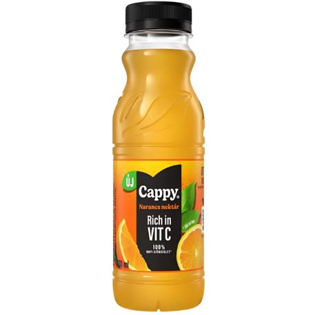 Cappy Vit C Narancs Nektár C-vitaminnal 0,33l
