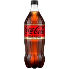 Coca Cola Zero Koffeinmentes Szénsavas Üdítőital 1l
