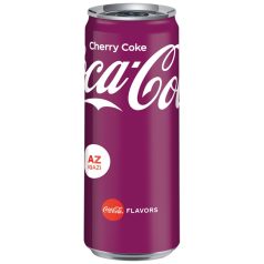 Coca Cola Cherry Coke Szénsavas Üdítőital 0,33l