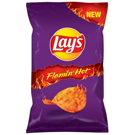Lay's Flamin' Hot burgonyachips 70g fűszeres
