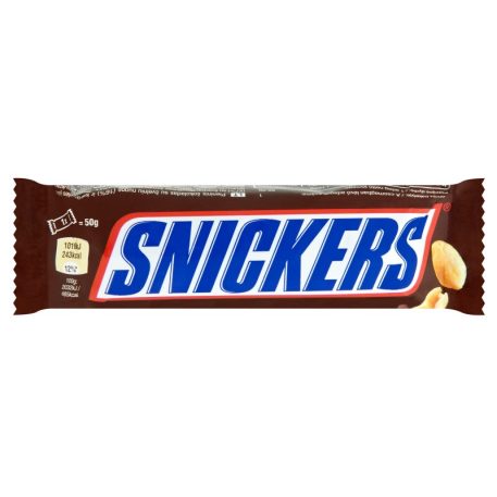 Snickers Szelet 50g