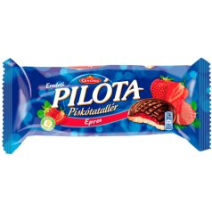 Győri Pilóta Piskótatallér 147g epres