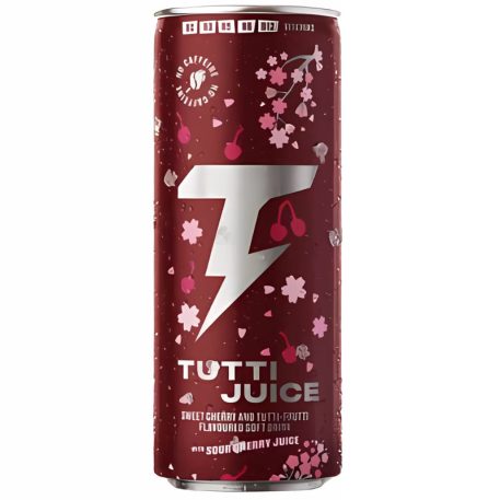 Tutti Juice Sweet Cherry Koffeinmentes Üdítőital 0,25l cseresznye