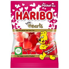 Haribo Love Hearts 100g gumicukor