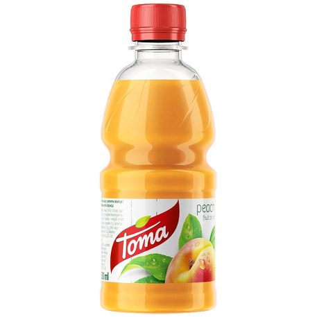Toma Őszibarack 30% Rostos Gyümölcslé 0,33l