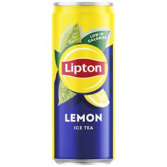 Lipton Ice Tea Lemon jeges tea dobozos 0,33l citrom