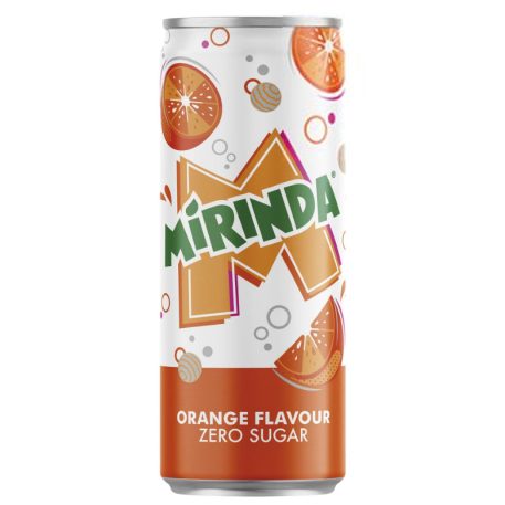 Mirinda Free Zero Szénsavas Üdítőital 0,33l dobozos