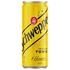 Schweppes Indian Tonic Szénsavas Üdítőital dobozos 0,33l