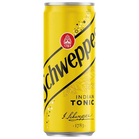 Schweppes Indian Tonic Szénsavas Üdítőital dobozos 0,33l