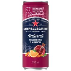   Sanpellegrino Melograno & Arancia 0,33l gránátalma és narancs