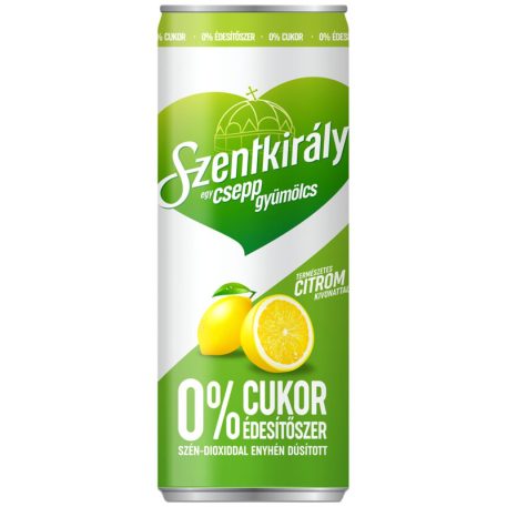 Szentkirályi Egy csepp gyümölcs 0,25l citrom