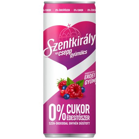 Szentkirályi Egy csepp gyümölcs 0,25l erdei gyümölcs