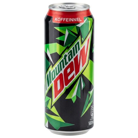 Mountain Dew Classic - Koffeinnel 0,5l