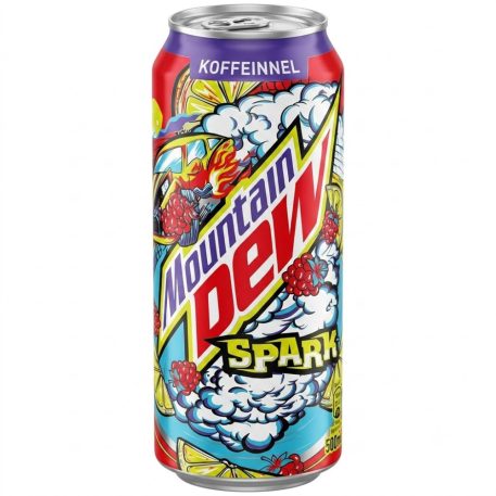 Mountain Dew Spark - Koffeinnel 0,5l citrus és málna