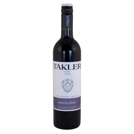 Takler Szekszárdi Kékfrankos (13,5%) 0,75l száraz vörösbor