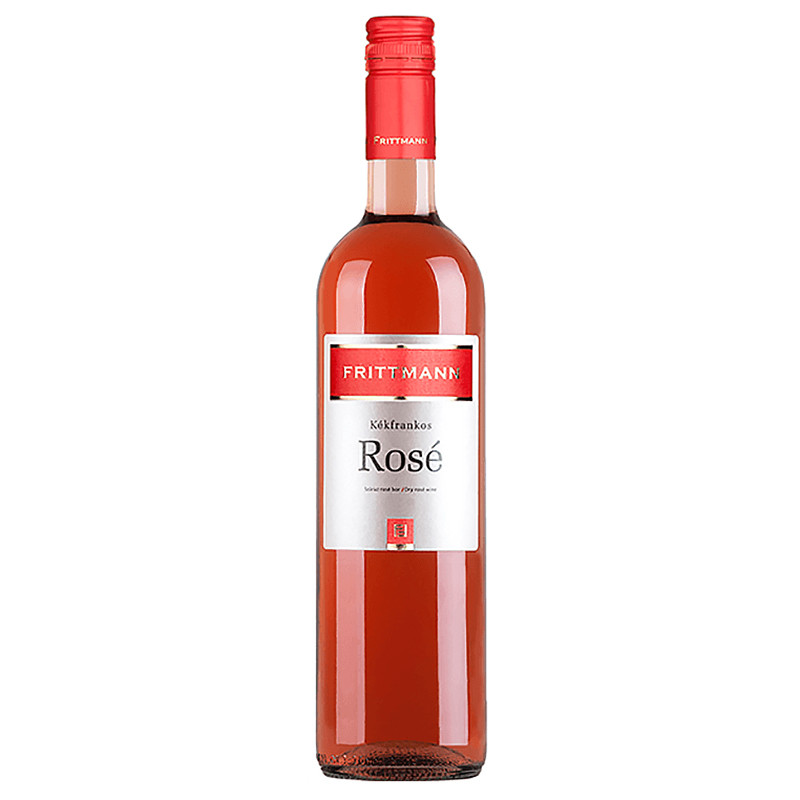 0,75l bor (12,5%) Frittmann 2021 rosé Kunsági - Szomjasfu Kékfrankos száraz 2021
