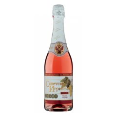 Szovjetszkoje Igrisztoje félszáraz rosé pezsgő 0,75l