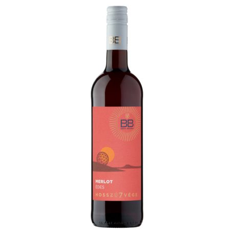 BB Hosszú7vége Merlot 0,75l édes vörösbor