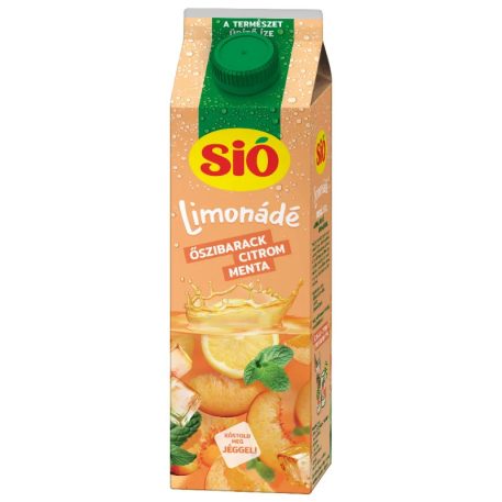 Sió Limonádé Őszibarack-Citrom-Menta 1l