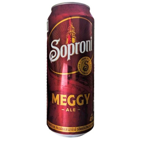 Soproni Óvatos Duhaj Meggy Dobozos Sör 0,5l
