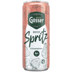 Gösser Spritz Strawberry 0,33l (4%) eper