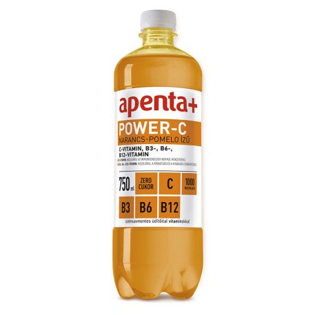 Apenta+ Power-C Szénsavmentes Ital 0,75l