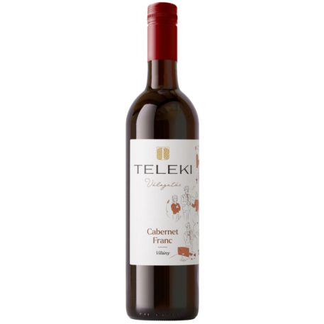 Teleki Válogatás Villányi Cabernet Franc száraz vörösbor (14,5%) 0,75l