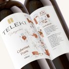 Teleki Válogatás Villányi Cabernet Franc száraz vörösbor (14,5%) 0,75l