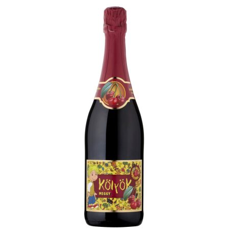 Kölyök Pezsgő Alkoholmentes Gyümölcsital 0,75l Meggy