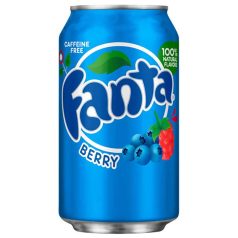   Fanta Berry USA Koffeinmentes Áfonyás ízű Szénsavas Üdítőital 0,355l