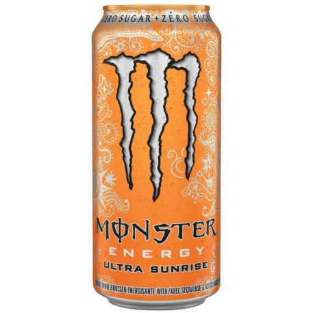 Monster Zero Energy Ultra Sunrise szénsavas energiaital cukormentes 0,473l narancs