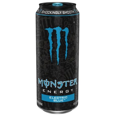 Monster Electric Blue 0,473l kék málnás jégkrém ízű